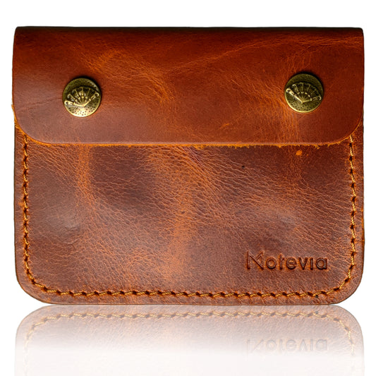 Genuine Leather Card Holder And Wallet